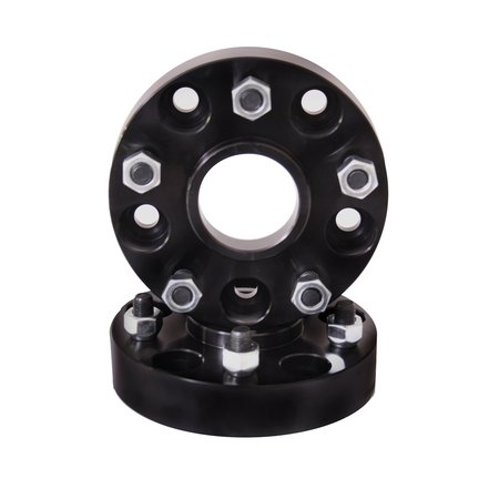 RUGGED RIDGE 46-86 WRANGLER WHEEL SPACERS, 1.5 INCH, 5 X 5.5-INCH BOLT PATTERN 15201.09